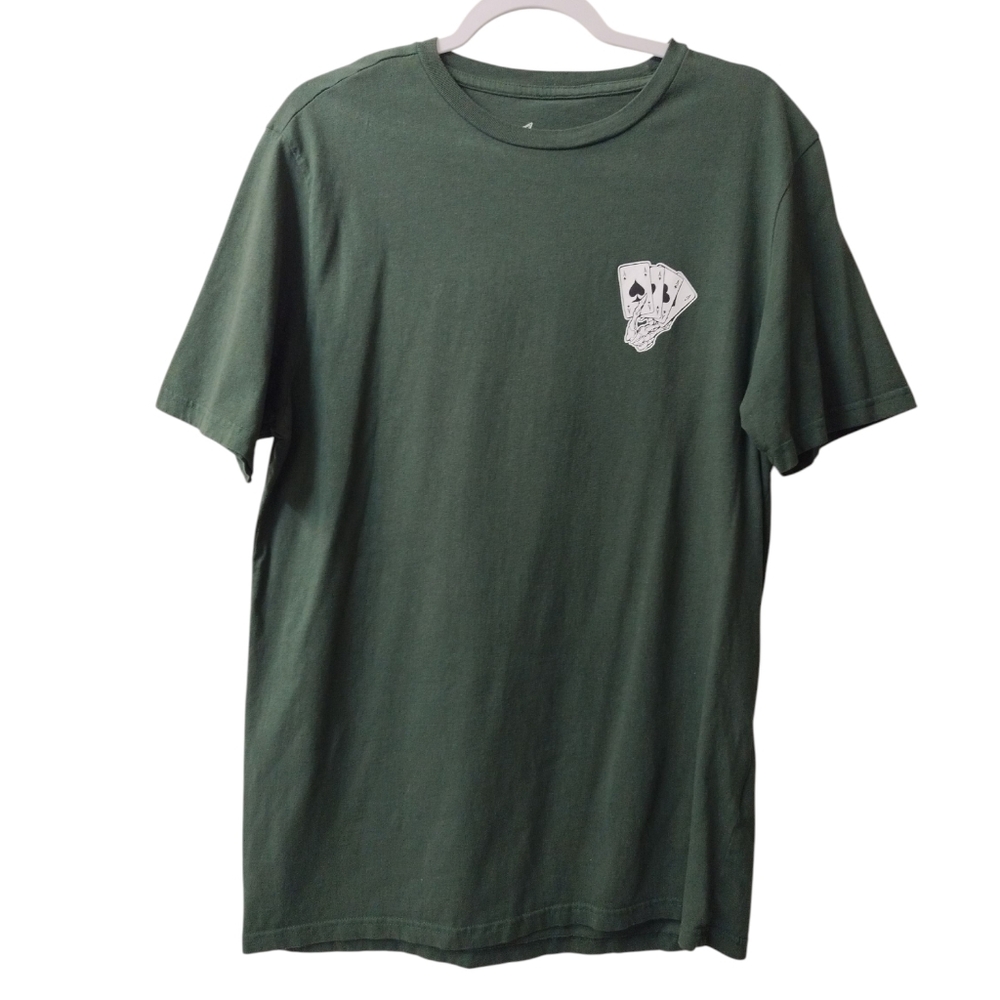 Taco Tuesday Edgy Skull Cards Tee 100% COTTON Streetwear Slim Fit XL PTP 21"